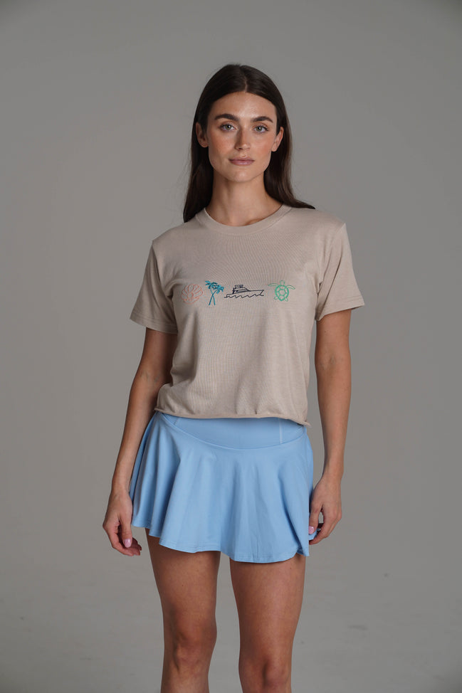 Icon Crop Tee
