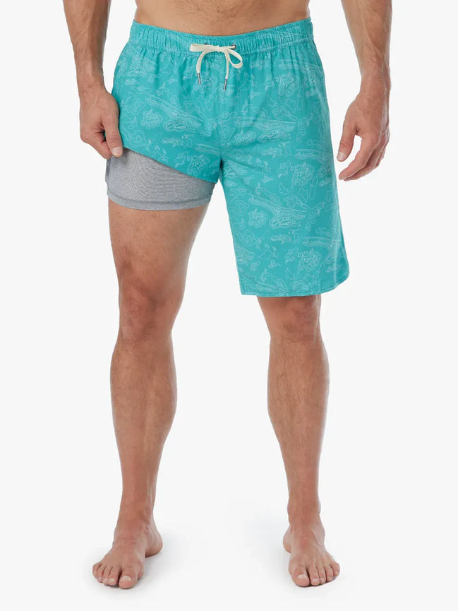 Fair Harbor - THE ANCHOR - Aqua Topographic 6"