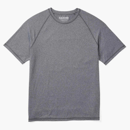 Fair Harbor - Breezeknit Tee - Heather charcoal