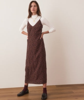 Marine Layer - Gabrielle Slip Dress - Leopard